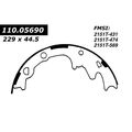 Centric Parts Riveted Brake Shoes, 112.05690 112.05690